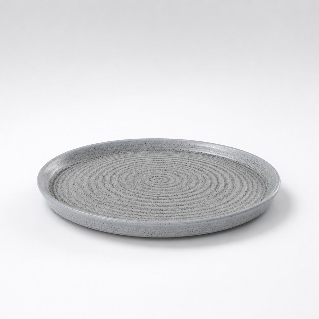 Fusion Grey Hapita Dinner Plate 26 cm