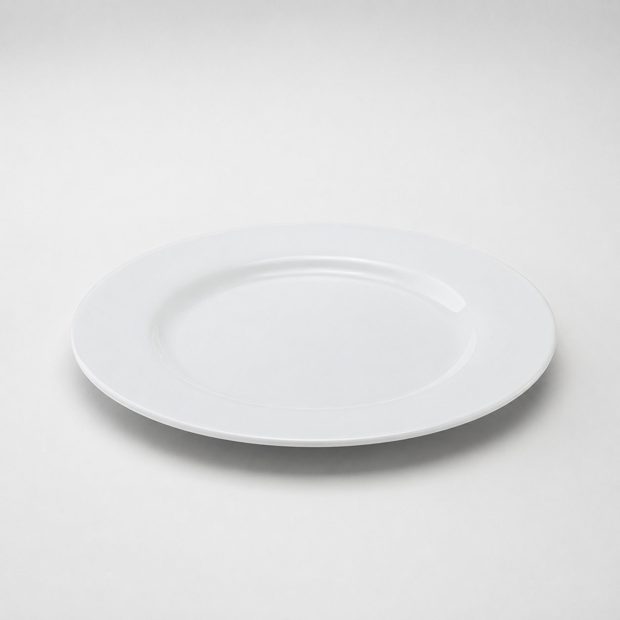 Classic White Wide Rim Plate 26.5 cm