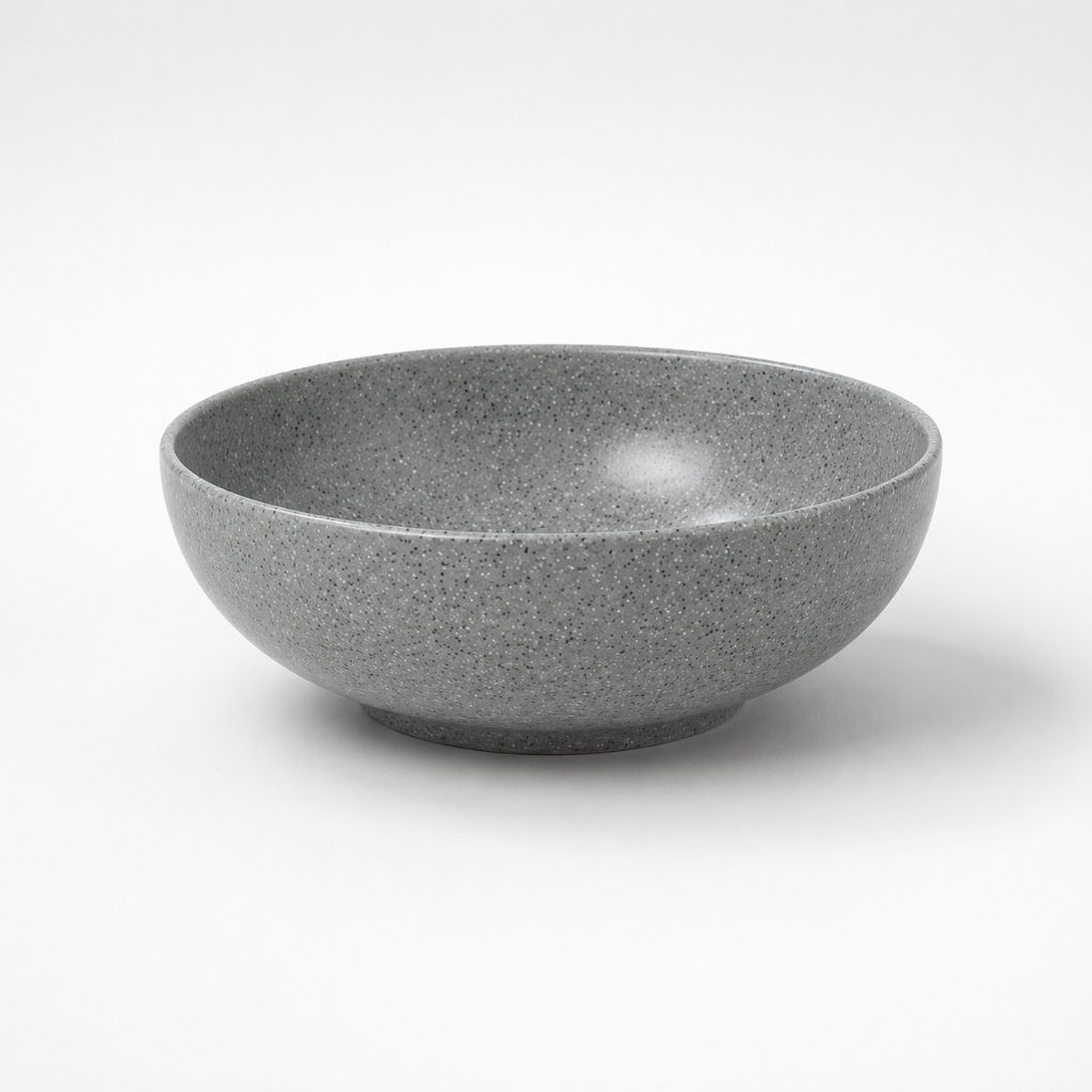 Clay Grey Coupe Bowl 19 cm
