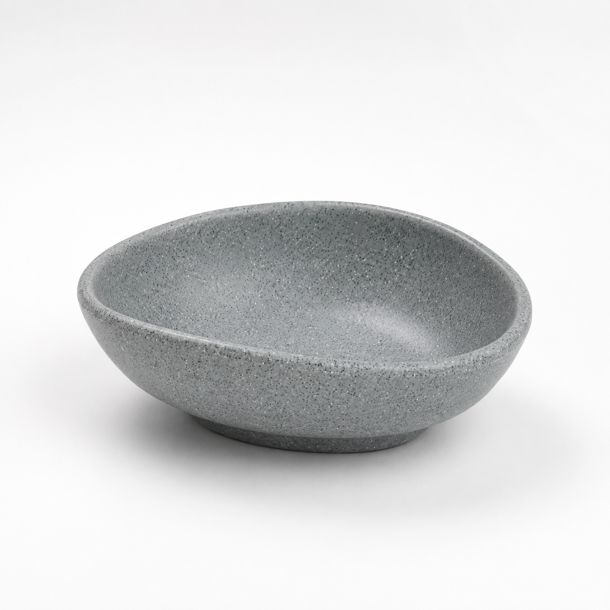 Clay Grey Oval Bowl 16.8 × 13.5 × 6 cm