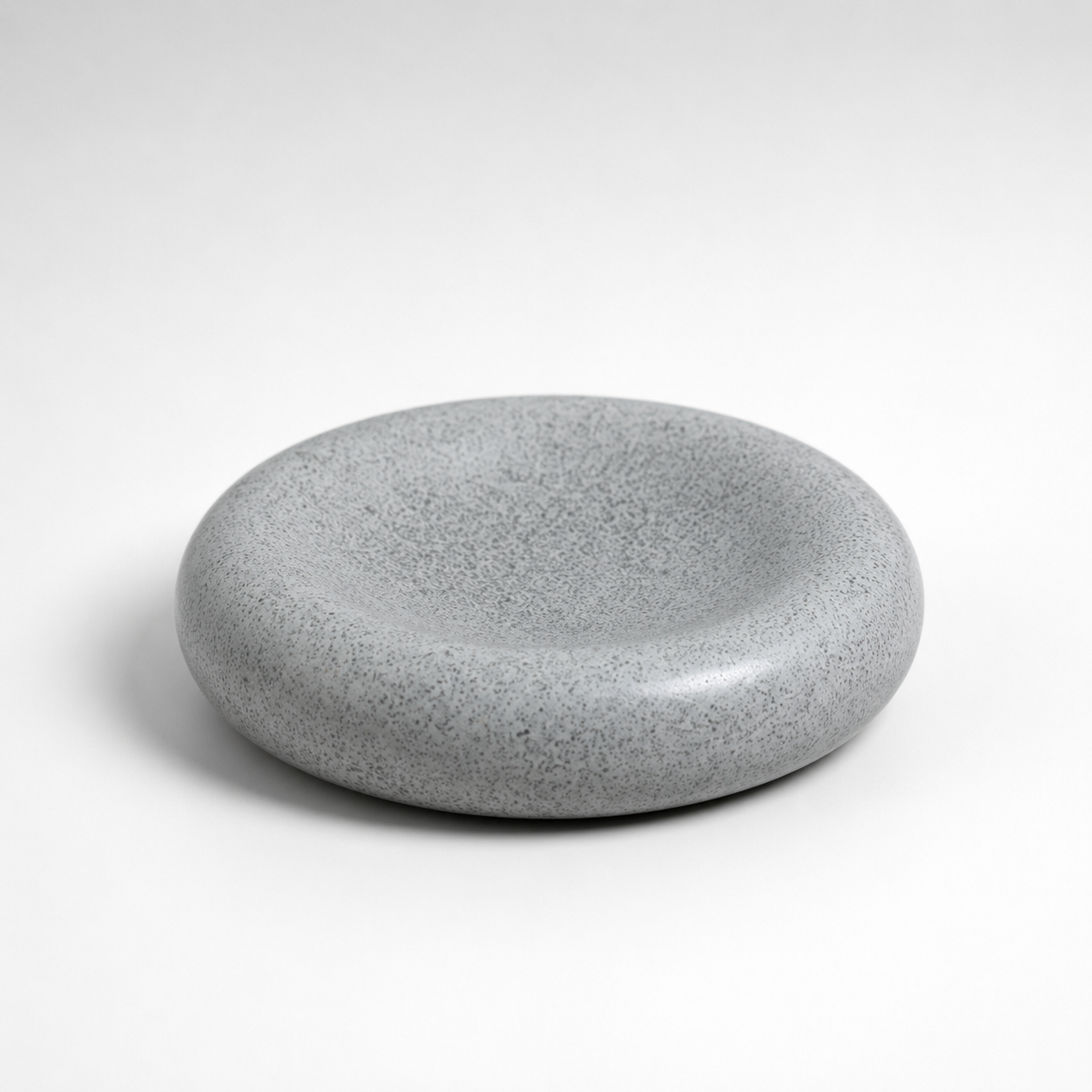 Fusion Grey Hapita Sides Elevated Dish 16 cm