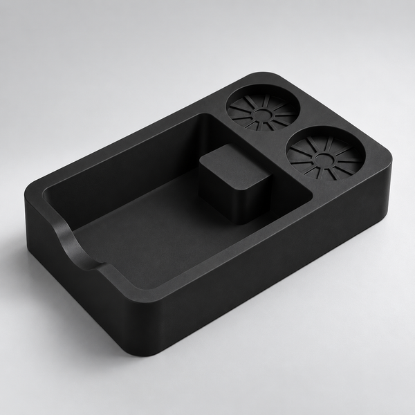 Silicone Coffee Knock Box Portafilter Tamper & Distributor Storage Station