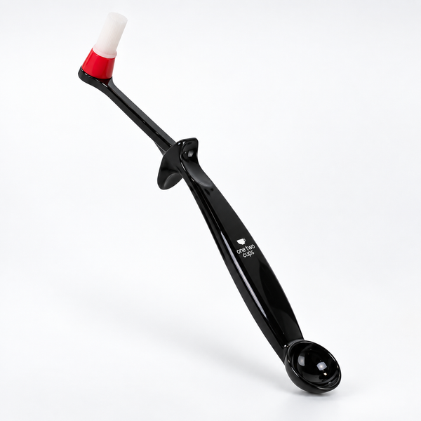2-in-1 Espresso Machine Cleaning Brush with Coffee Scoop
