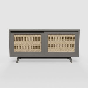Mentari Natural Style Storage Cabinet