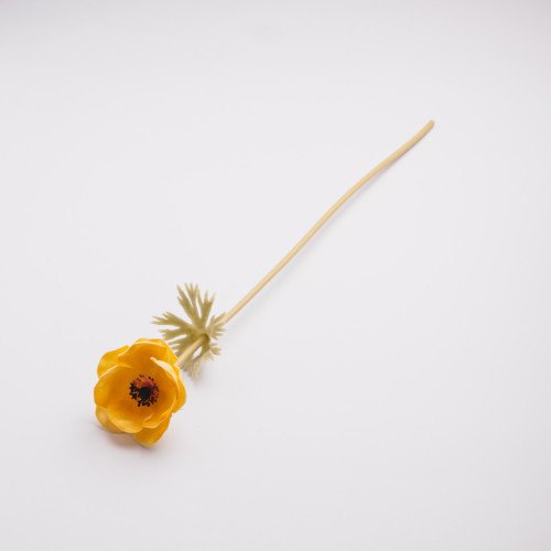 Artificial Anemone Blooms , Golden