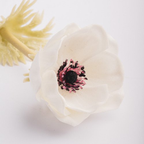 Artificial Anemone Blooms , Pure White
