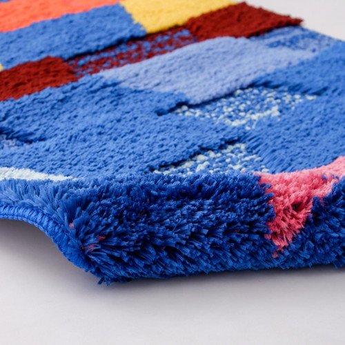 Colorful Twist Bath Rug 5