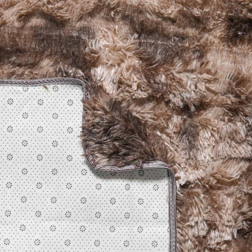 Cozhome Fluffy Area Rug 160x230cm - Coffee