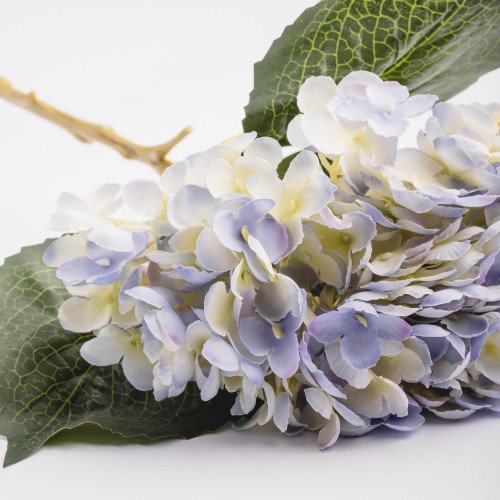 Euro Style Hydrangea Bunch - Light Blue
