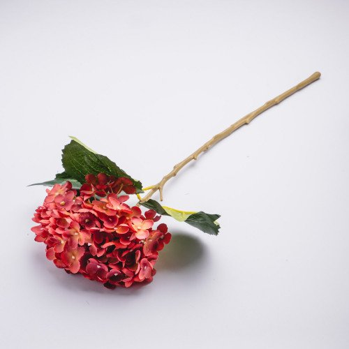 Euro Style Hydrangea Bunch - Red