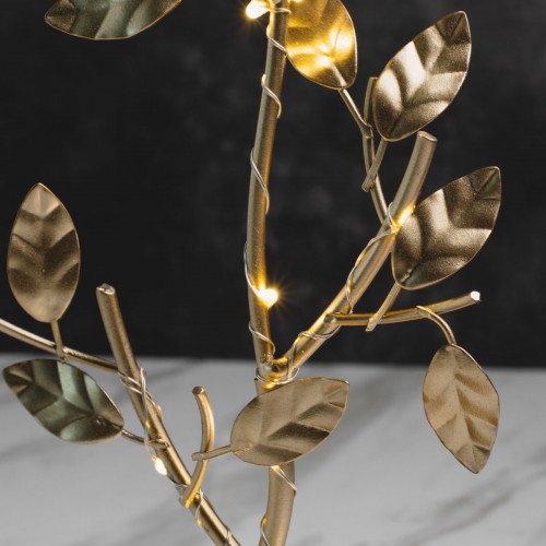 Golden Branches Small Night Lamp