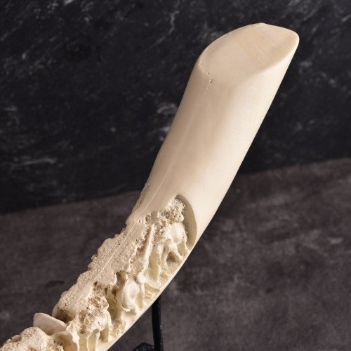 Ivory Tusk Antique Standing Décor 4