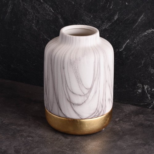 Marble Accent Décor Vase Large