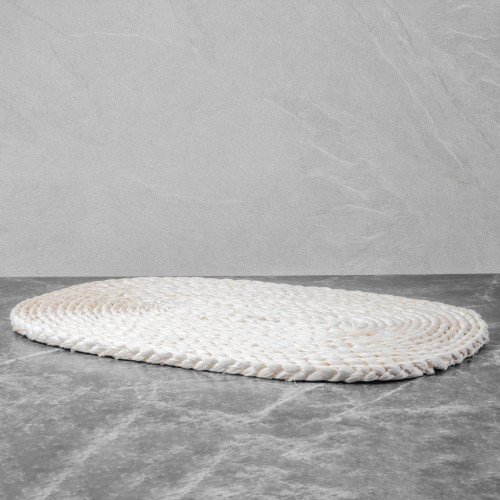 Natural Rustic Placemat Oval 45x30cm