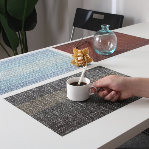 Table Placemat Contrive Dark Gray