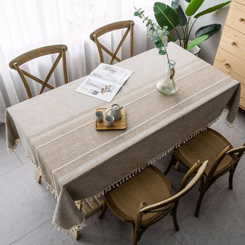 Tablecloth Umber Brown