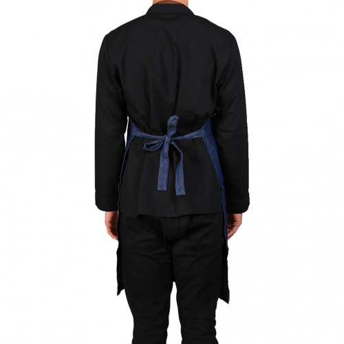 Denim Long Apron Blue 2