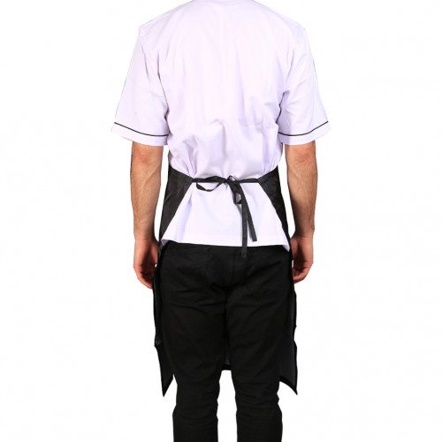 Opal Half Long Apron Black 2