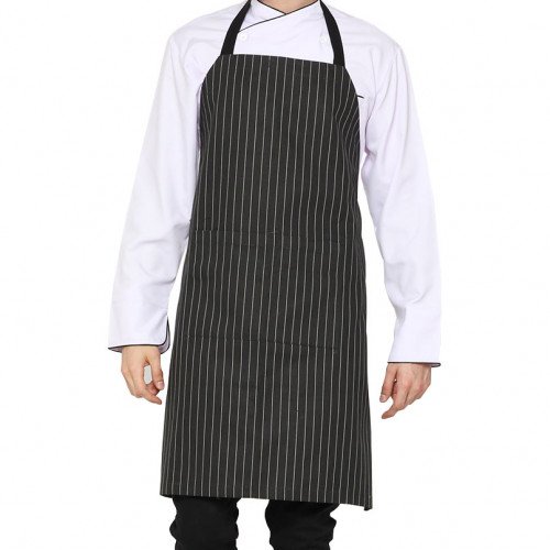 Overlines Full Apron Black