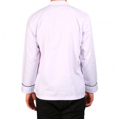 Basic Long Sleeves White w/ Black Lines