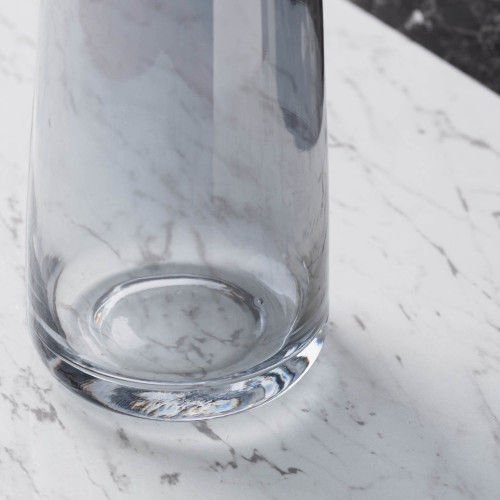 Barrel Glass 0401 Amber Vase 6