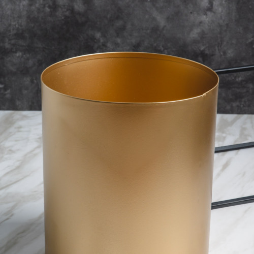 Bullion Iron Flower Vase Short 7