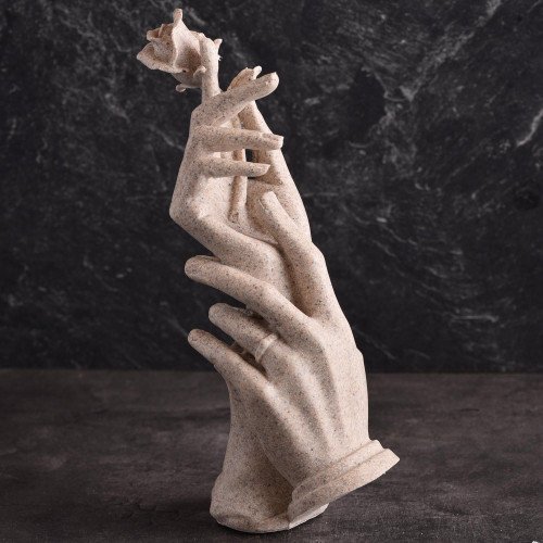 Entwined Hands Sculputre Room Décor