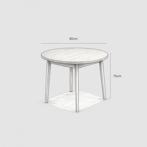 Caldera 5-Pieces Dining Set 24
