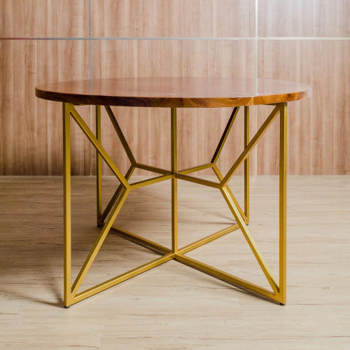 Kingsley 4-Seater Round Dining Table 2