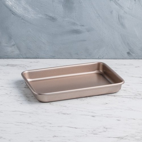 Bakeware Set Baking Tray Rectangular Rose Gold 2