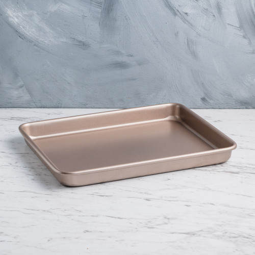 Bakeware Set Baking Tray Rectangular Rose Gold 3