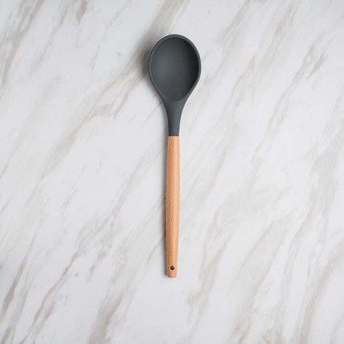 Woody Black Silicone Kitchen Utensil Set 8
