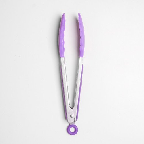 Flamboyant Purple Silicone Kitchen Utensil Set 9