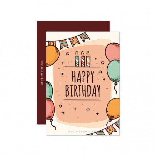 Birthday Blast Greeting Card