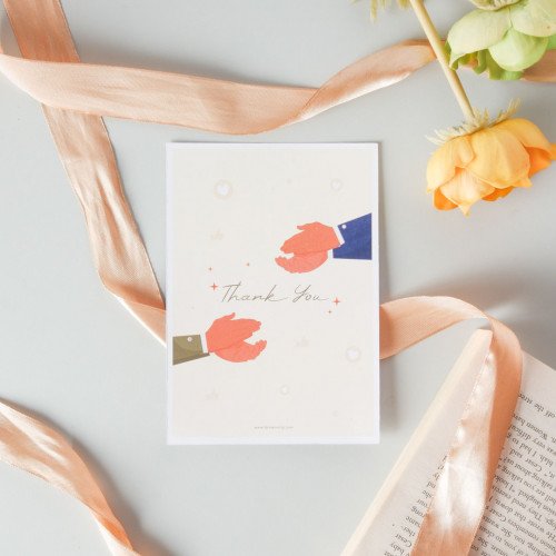 Thank You Note Greeting Card 2