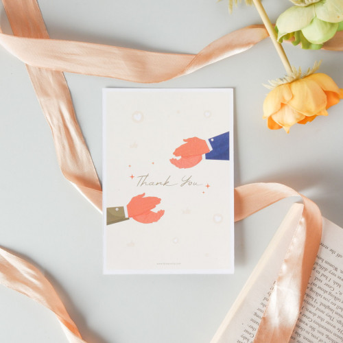 Thank You Note Greeting Card 2