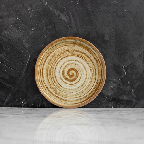 Sandblasted Brown Series Dinnerware Set 4