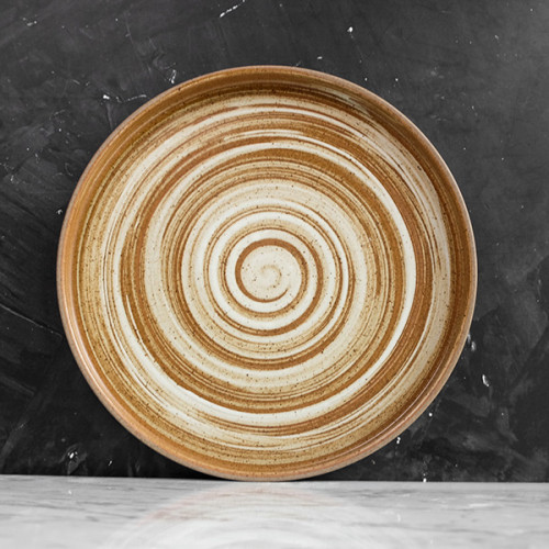 Sandblasted Brown Series Dinnerware Set 6