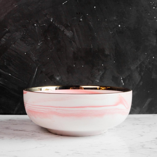 Marble Blush Series Dinnerware Set 6