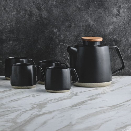 Meiji Blue Scroll Series Dinnerware Set 5