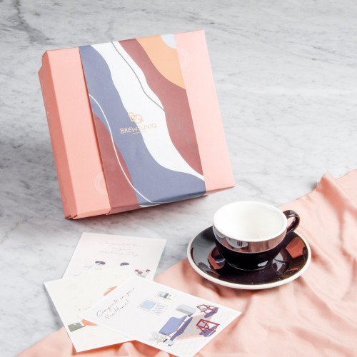 Blissful Set Pink ft. Brew Cup 150cc Black