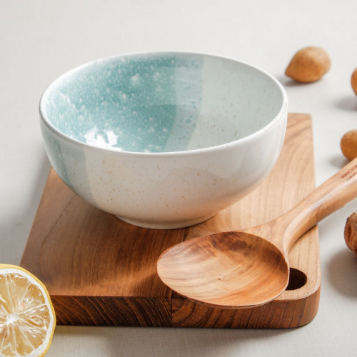 Pastel Blue Dinnerware Set 5