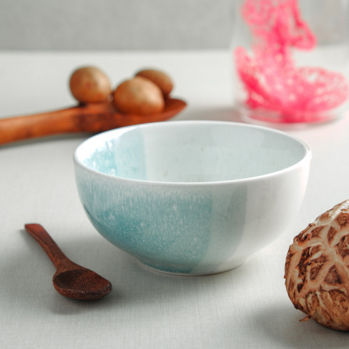 Pastel Blue Dinnerware Set 7