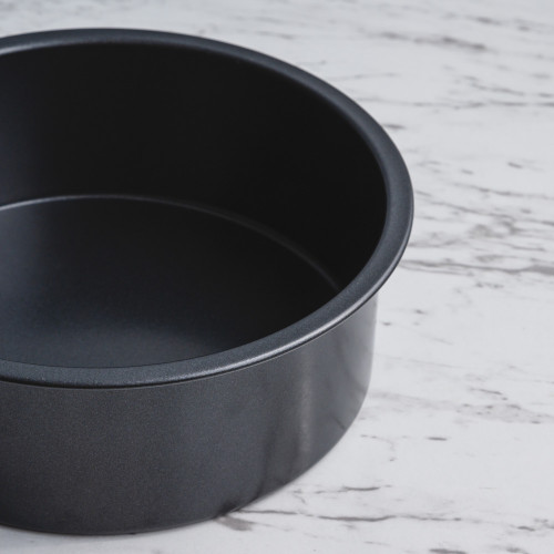 Baking Tray Deep Round Black 6" 3