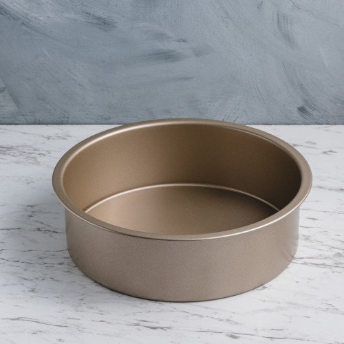 Baking Tray Deep Round Rose Gold 8"