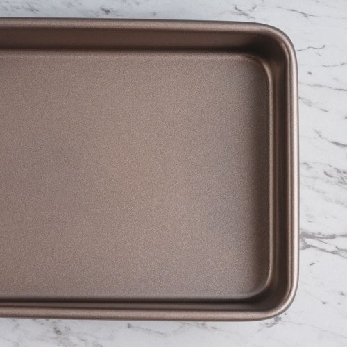 Baking Tray Deep Rectangular Rose Gold 13" 4