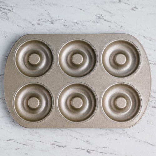 6pcs - Round Doughnuts Large Mould