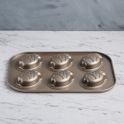 6pcs Cartoon Art Baking Mould - Fish 2