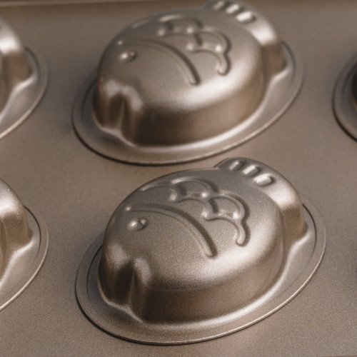 6pcs Cartoon Art Baking Mould - Fish 3
