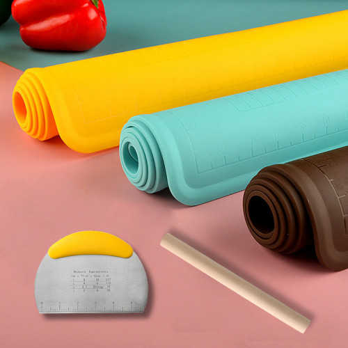 Silicone Baking Mat Set Small Blue 2